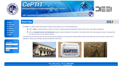 Desktop Screenshot of ceptit.diees.unict.it